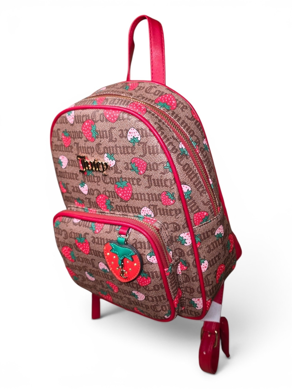 Kids Juicy Couture Strawberry Print Backpack NWT! - Picture 3 of 8